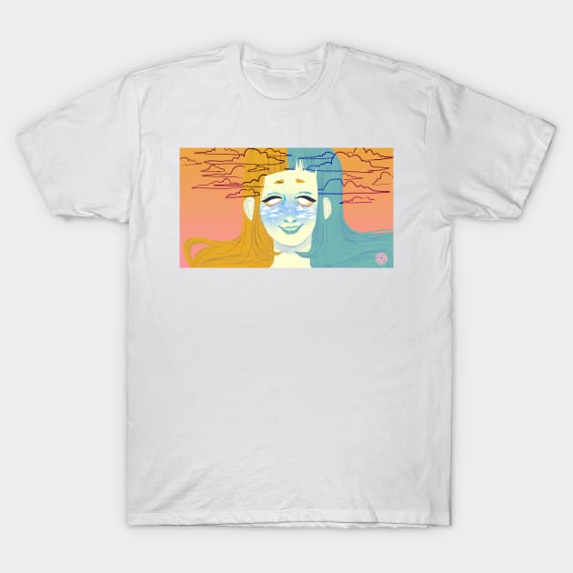 Sunset T-Shirt by Yandere_Donut